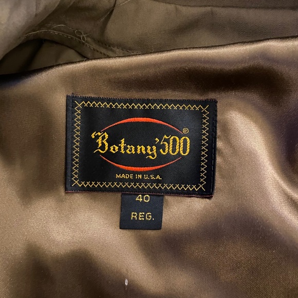 Men’s Vintage Botany 500 Coat Size 40 - Picture 2 of 6
